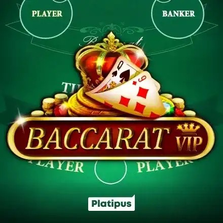 Baccarat VIP by Platipus, showcased at kyngscasino.ro – game logo