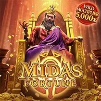 Midas Fortune logo by PG Soft at Kyngs Casino