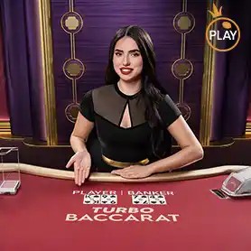 Turbo Baccarat game by Pragmatic Play – logo hosted on Kyngs Casino